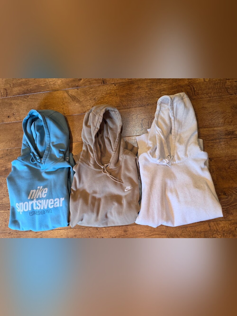 Nike Hoodie Sweatshirt Lot Of 3 Mens Size XL